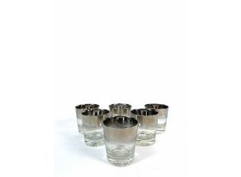 Mid Century - Vintage - Dorothy Thorpe Style Silver Ombre Glasses
