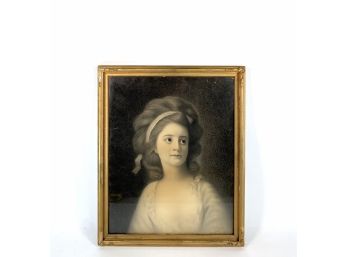 Antique Photograph Of A Debonair Young Lady