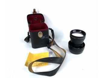 Kodak 200mm Lenses With Case And Hood - Made In Germany