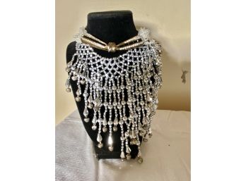 Pair Of Vintage Costumer Necklaces