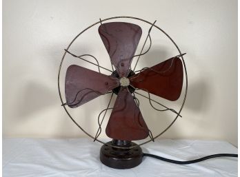 Vintage 4 Blade Table Fan, Model HP