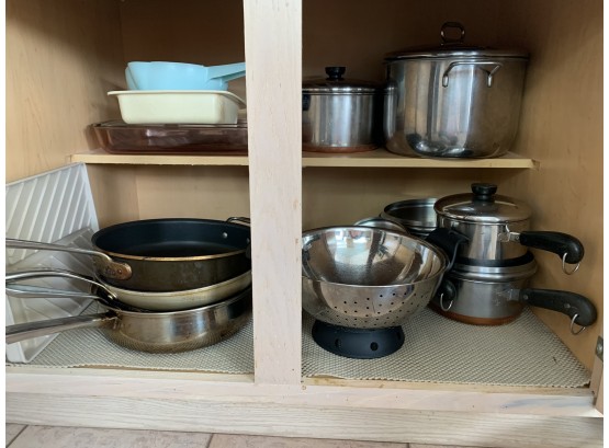 Group Of Pots And Pans - 16 Items