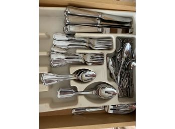 Everyday Flatware By Leonard Stainless - Service For 12