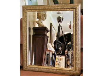 Gilt Framed Beveled Wall Mirror