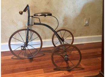 Fun Vintage Iron Tricycle