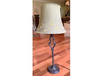 Decorative Tall Wrought Iron Table Lamp