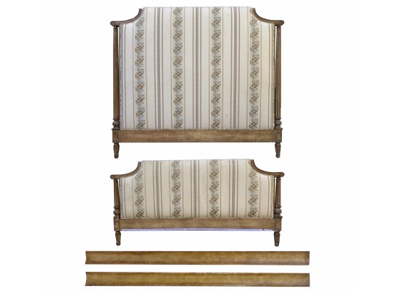 French Provincial Upholstered Bed - PSD