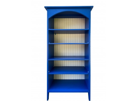Cobalt Blue Book Shelf