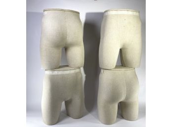 Linen Mens Mannequin Bottoms Set Of (4)