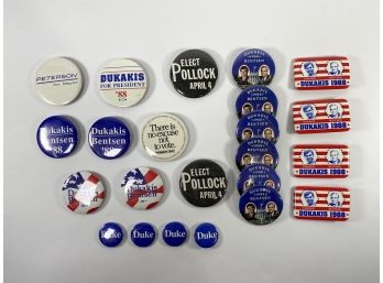 Vintage Campaign Pins