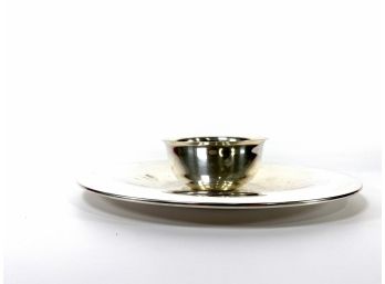 Oneida Serving Platter With Center Bowl