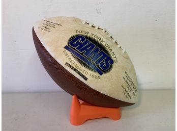 1998 NFL Limited Edition New York Giants Football