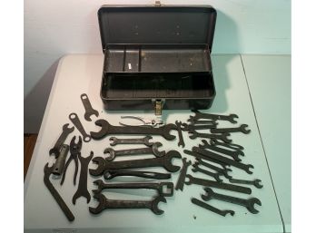 Vintage Toolbox & Wrench Collection