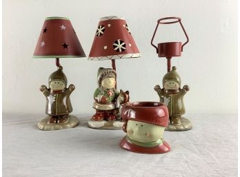 4 Yankee Candle Tea Light Holders