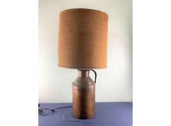 Copper Jug Lamp