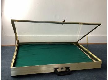Large Glass Top Display Case