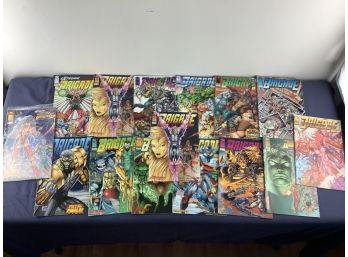 Lot Of 15 Brigade Comics