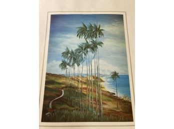 Group Of 3 Carrington Prints Of Tropical Seashores