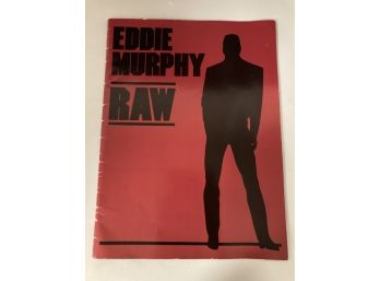Eddie Murphy Raw Fan Club Tour Promotional Paperback