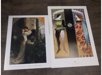 Two Romeo And Juliet Art Posters