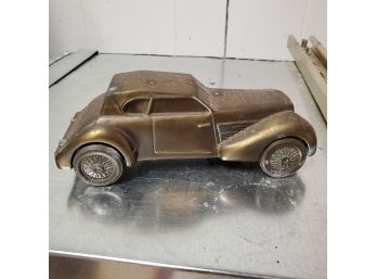 Vintage Metal Car Coin Bank By Banthrico, Inc, Chicago, IL