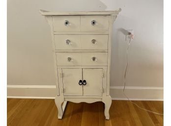 Painted Jewelry Armoire