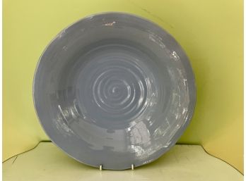 15' Pottery Barn Swirl Blue 'iris' Bowl