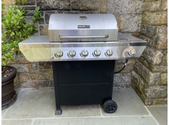 Nexgrill 5-Burner Propane Gas Grill In Stainless Steel With Side Burner, Model 720-0888N