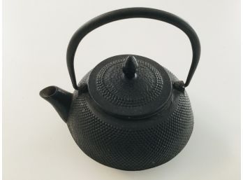 Vintage Asian Iron Tea Pot