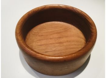 Mid-Century Solid Teak Bowl By Goodwood