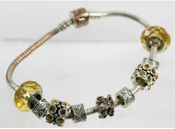 PANDORA Bracelet - With Various European Style Beads