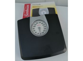 Sunbeam Scale - To 330 Pounds (spring Based - No Batteries Required) - In Box