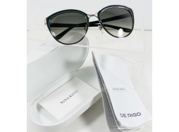 Nina Ricci SNR117 Sunglasses - New In Case With Paperwork  Semi-Cat-eye