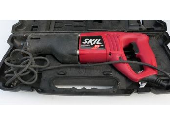 Corded Skil Saw In Case 7.5 Amp Variable Speed Saw 1 1/8' Strokes