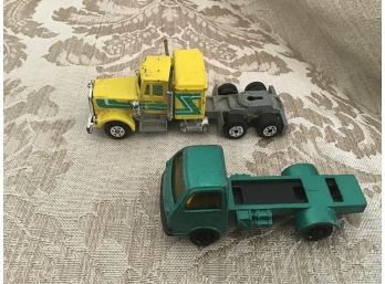 Two Flatbed Trucks - Lot #13