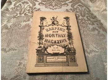 Vintage Harper's News Monthly Magazine No. 408, May 1884