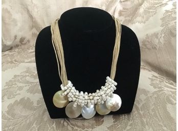 Shell And Bead Necklace - Lot #2