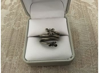 Silvered Bee Ring - Lot #7