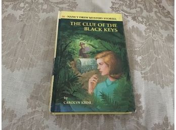 Nancy Drew Mystery Stories: The Clue Of The Black Keys - 1968