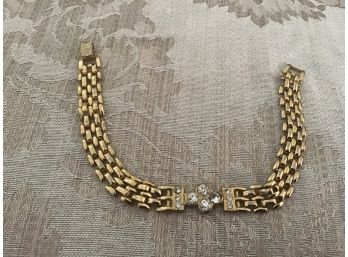 Gold Tone Bracelet In Link Pattern - Lot #2