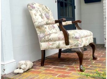 Lovely Reupholstered Arm Chair