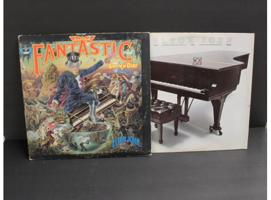 Vintage Elton John Record Albums