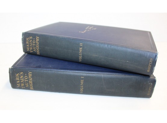 Mark Twains Autobiography Volumes I And II