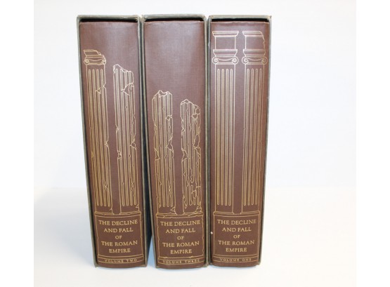 Volumes 1, 2, And 3 Of The Decline And Fall Of The Roman Empire
