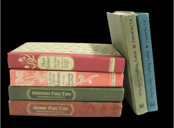 Lot Of Vintage Fairy Tale Books
