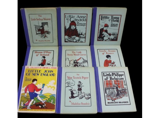 Collection Of Madeline Brandeis Multicultural Children's Books