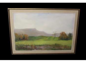 Beautiful Signed  Landscape By Mills