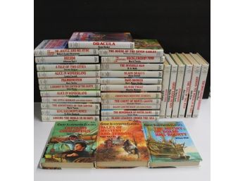 Collection Of  Vintage Illustrated Classics, Lot #1