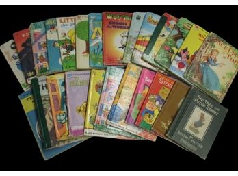 Charming Lot Of Vintage Children's Books