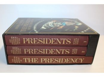 Boxed Collection Of The American Heritage History Of The Presidents Of The US